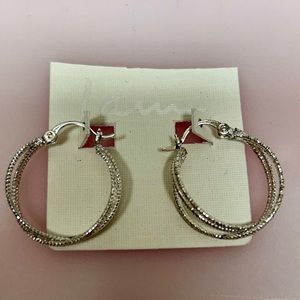 Silver Hoop Earrings